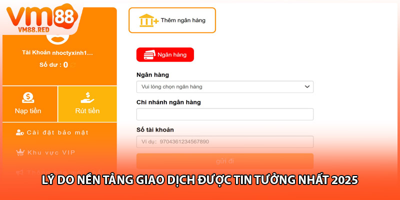Lý do nền tảng giao dịch được tin tưởng nhất 2025